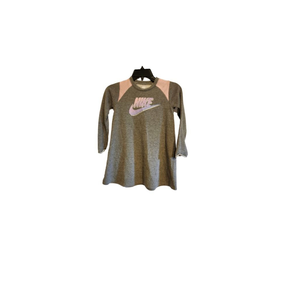 Nike Size 5 Small Flare Logo Children's Dress